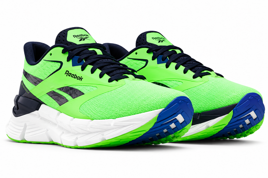 Reebok FloatZig Symmetros White Neon Green 7.5