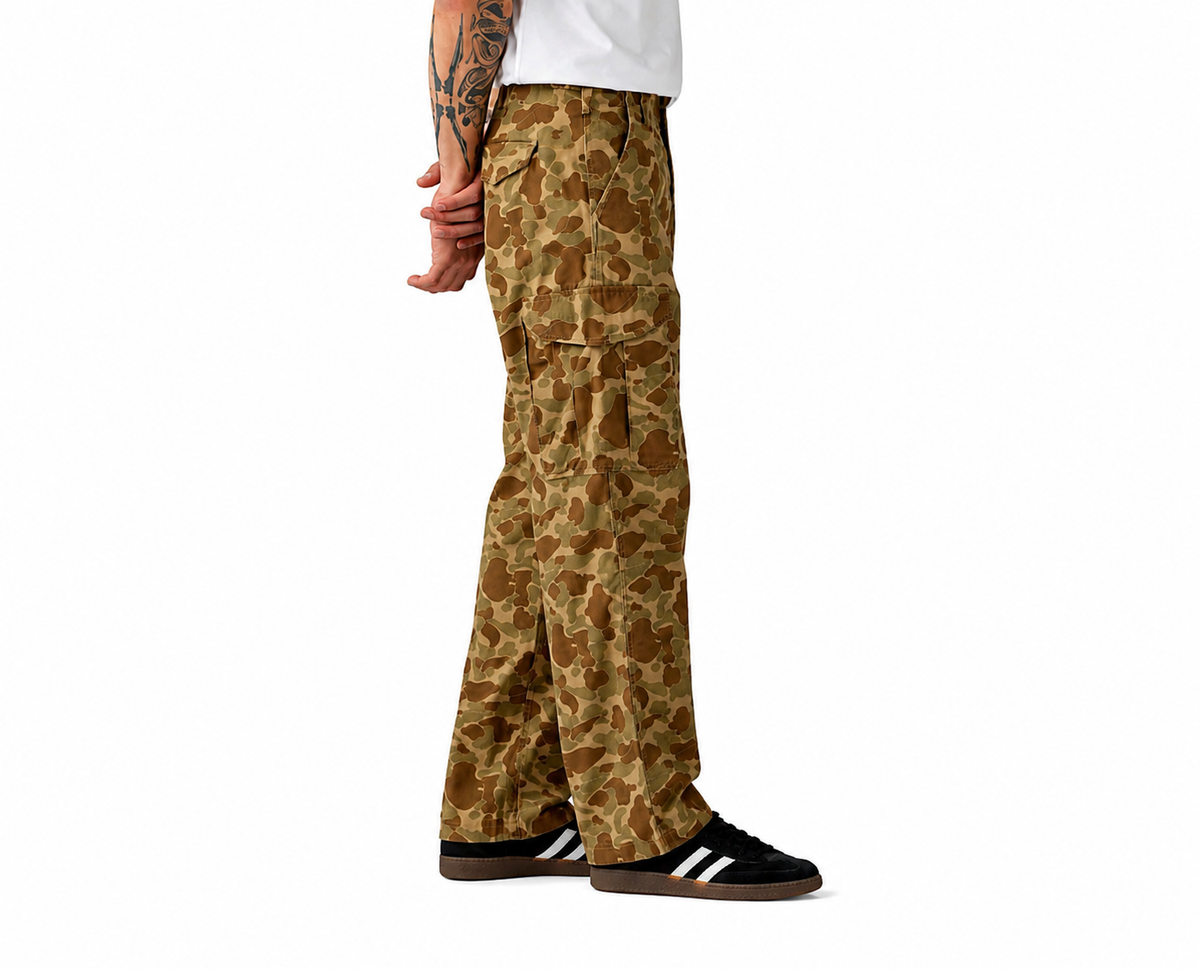 Levis XX Cargo Baggy Pants Mens Duck Camo Ripstop Tapered Leg New NWT