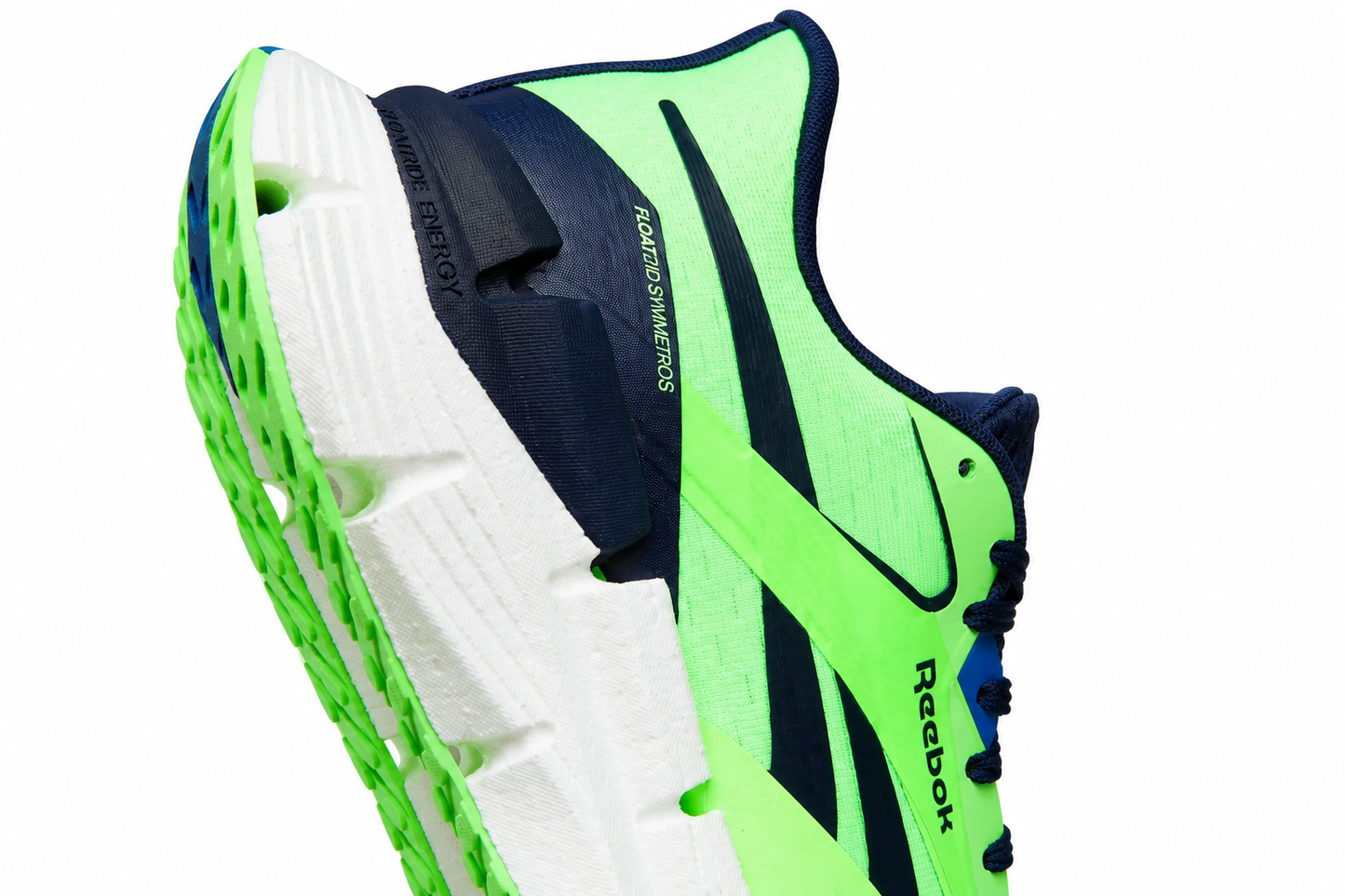 Reebok FloatZig Symmetros White Neon Green 7.5