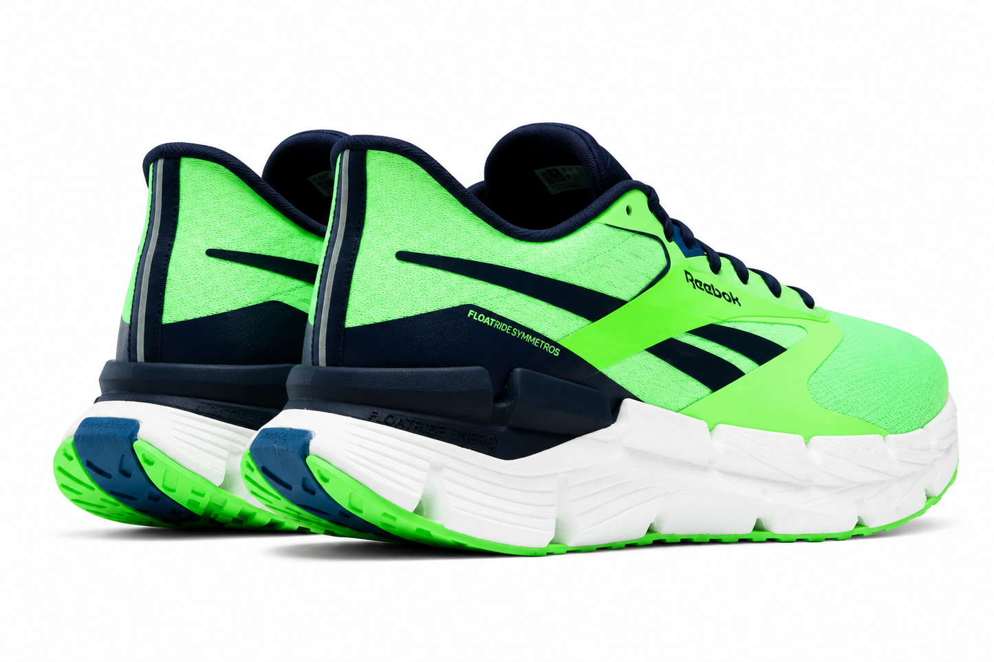 Reebok FloatZig Symmetros White Neon Green 7.5