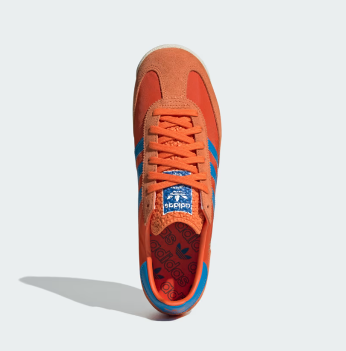 ADIDAS SL 72 RS Men’s Sneakers Collegiate Orange Bright Blue Retro Running Shoes