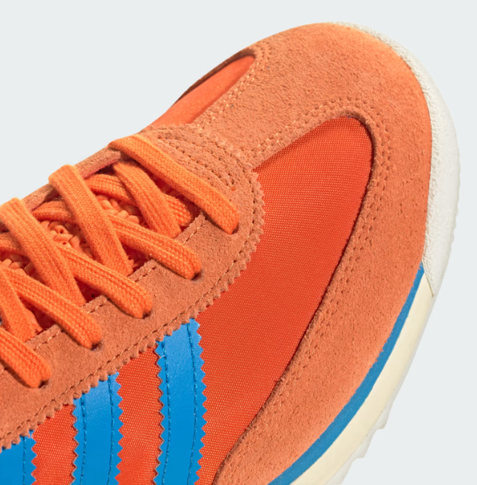 ADIDAS SL 72 RS Men’s Sneakers Collegiate Orange Bright Blue Retro Running Shoes